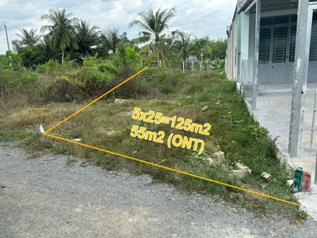 ⭐️ Đất Vuông HXT 125m2 (55m2 ONT) – Kênh Đông TN