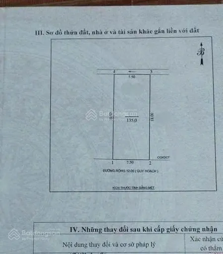 Chính chủ gửi bán lô đất phân lô biệt thự khu 9ha khối 9 quán bàu 135m2đường 12mgiá đầu tư