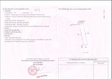 Bán đất 1021,1m² ngang 13,55m giá 245 triệu Xã Tân Hưng Liên hệ chính chủ: 0901.370.396