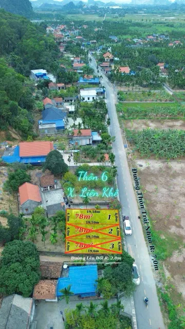 Bán đất 78m² ngang 4m. đường nhựa 7m. giá 790 triệu Phường Lưu Kiếm( Liên Khê). liên hệ 0362558882