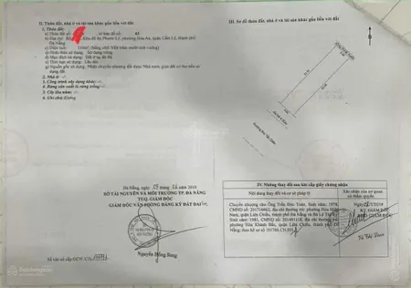 Chủ gửi bán nhanh lô đất mặt tiền 7m5 bùi tấn diên hòa an cẩm lệ