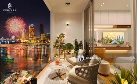 Căn 2pn diện tích rộng view pháo hoa ban công đông nam hỗ trợ vay 70%! suất cuối cùng tại peninsula