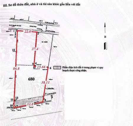 Bán đất 2226m2, nguyễn văn quá, mặt tiền 22m, đường 15m, 190.x tỷ, quận 12