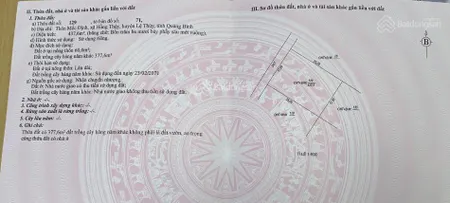 Bán 437.6m2, mặt tiền 17.5m tại thôn mốc định, xã hồng thủy, huyện lệ thủy, tỉnh quảng bình