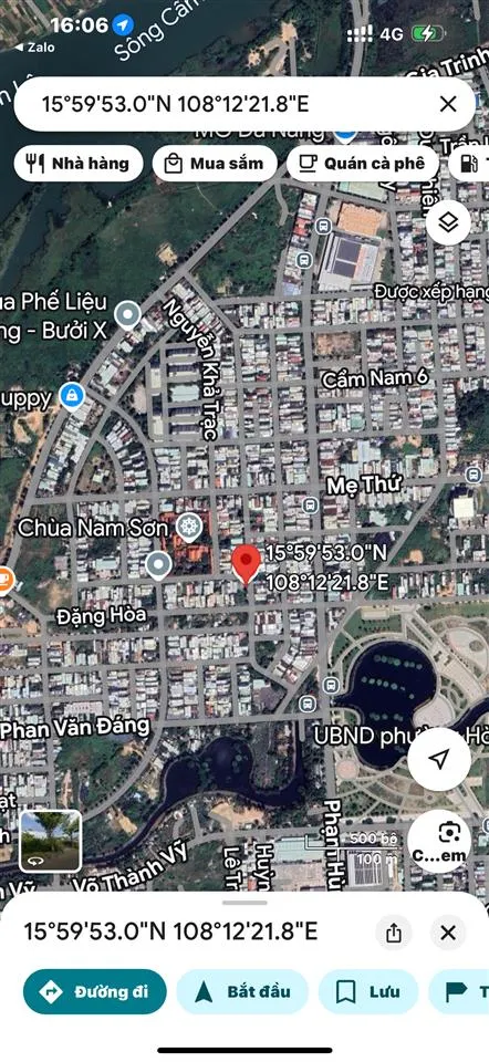 Bán lô góc 2 mặt tiền đường 5.5m nguyễn bảo hoà xuân