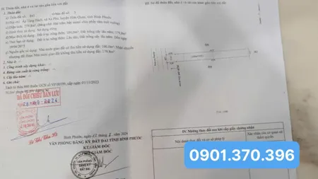 Bán đất 280m² ngang 5m giá 198 triệu Xã Minh Đức 
📞 Liên hệ chính chủ: 0901.370.396