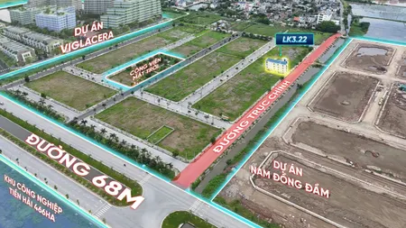 Bán lô đất duy nhất trục đường chính 40m từ KCN về Thị Trấn , Giá chỉ 2,22 tỷ,Rộng 100m2