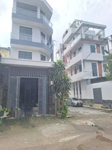 ⭐️ Nhà mới Mặt tiền Lô góc 4 tầng Xe tải tránh 90m2 – Thạnh Lộc 16 Q12