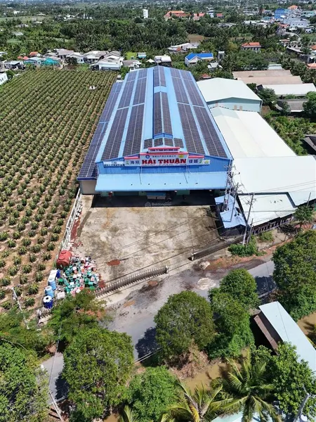 Bán xưởng lớn 6134m2 mặt tiền nguyễn thông thuộc phú ngãi trị, châu thành, dt 44 x 139m cạnh 155