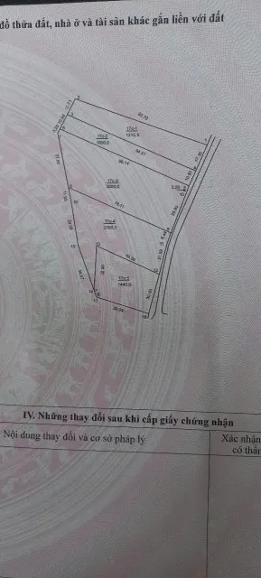 Bán đất 1440m² ngang 30m giá 11.5 tỷ Xã Trung Giã