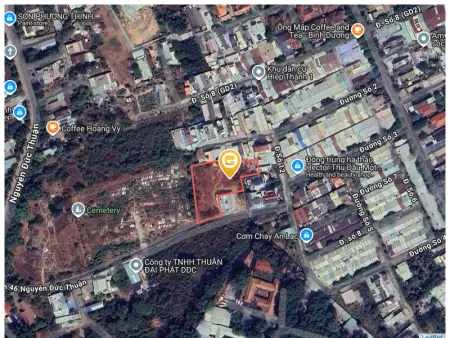 Bán đất 2643.6m² giá 26.44 tỷ Phường Phú Lợi