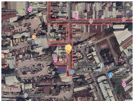 Bán đất 227m² giá 9.4 tỷ Phường Dĩ An