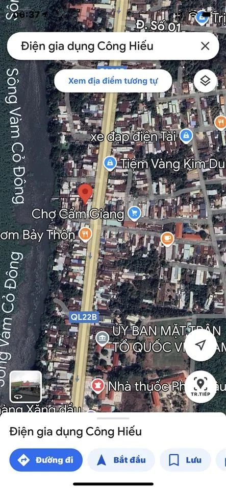Bán đất tại chợ cẩm giang, gò dầu, tây ninh giá cực chất 450 triệu, 176m2