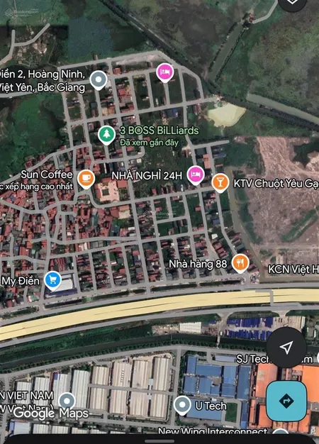 Đất kinh doanh dịch vụ mi điền, nếnh trung tâm 3 khu công nghiệp lớn việt hàn, đình trám, vân trung