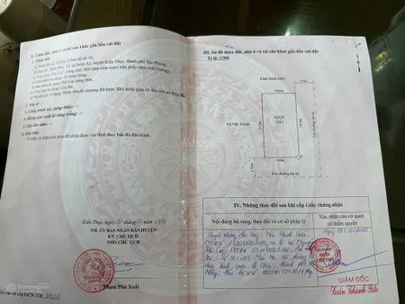 Siêu phẩm lô góc 2 mặt đường nhựa 194m2 ngang 10m nhìn ra cảng nam đồ sơn giá chỉ ~11 tr /1m2 ...