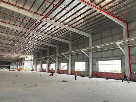 Cho Thuê 5200 M2 , 10.400 M2 XƯỞNG Mới Trong KCN , PCCC Tự động Tiếp đa Nghành Nghề