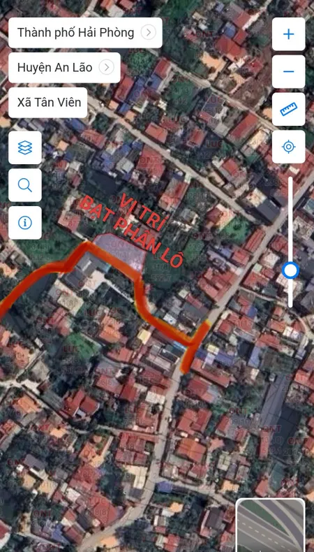 Bán đất 60m² ngang 4,1m, đường thôn hơn 3m. giá 590 triệu Xã An Khánh(Tân Viên). liên hệ 0362558882