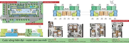 Bán ch terra mia 2pn 2wc 59.9m2 sổ hồng, view sông lầu cao, nhà mới. cđt khang nam 0903 793 ***