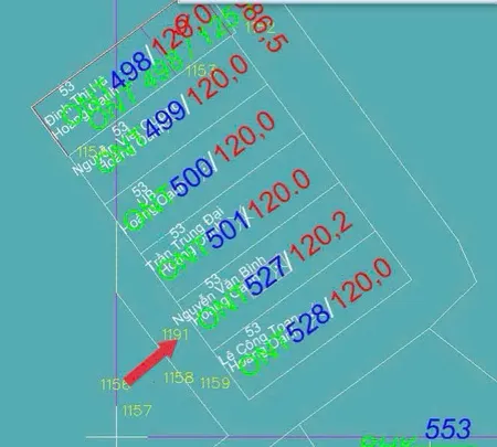 Bán đất 120.2m² ngang 6m giá 1.6 tỷ Xã Bình Xuyên