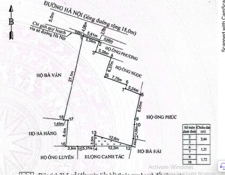BÁN MẢNH ĐẤT 570M2, MẶT ĐƯỜNG HÀ NỘI TẠI HỒNG BÀNG, HẢI PHÒNG.