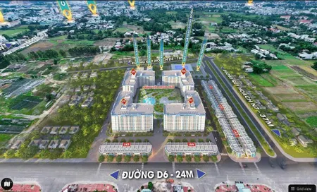 Sở hữu ngay căn 47m2 bao gồm 2pn, 1wc, 1pk chỉ cần cọc 20 triệu là nhận ngay căn hộ giá rẻ