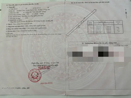 Bán đất 500m² ngang 5m giá 2.2 tỷ Xã Bình Châu