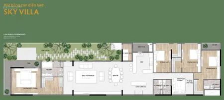 Penthouse mua trực tiếp cđt không chênh thanh toán 5% ký ngay hđmb trả dãn đến 24 tháng