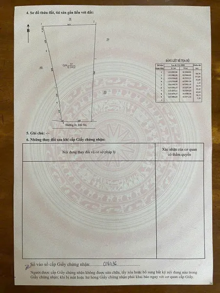 Bán đất 13011.3m² ngang 55m giá 26.8 tỷ Phường Tân Uyên