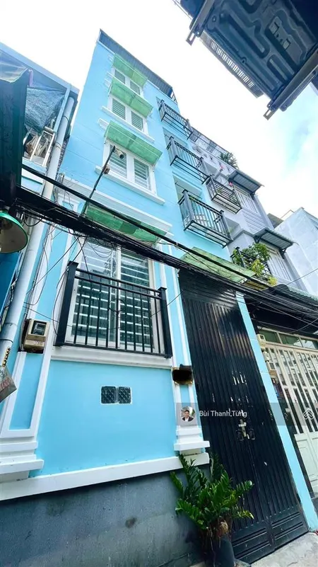 Bán chdv 30tr/tháng, ngay khu him lam, 53m2, 6 tầng, hẻm an ninh, giá 6.6 tỷ