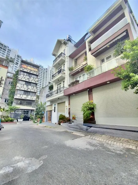 Nhà đẹp 4 tầng 4pn gara ô tô khu b làng đại học xã phước kiển, huyện nhà bè