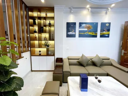 5,100 tỷ. nhà mới tinh. căn 34m2. mặt tiền 3.2m x 5t x 4pn. đường 2,8m. ngõ 196 lai xá hđ