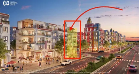 Siêu phẩm shophouse góc 3 mặt tiền cả da có duy nhất 6 căn. đường 30m thông tt triển lãm và vincom