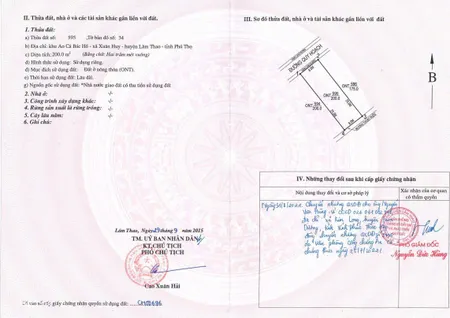 LÔ ĐẤT FULL THỔ CƯ TẠI XUÂN HUY – LÂM THAO – PHÚ THỌ | AN CƯ & SINH LỜI
