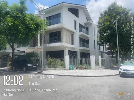 Căn góc biệt thự an vượng dương nội, 227.5m² 2 mặt tiền thoáng mát