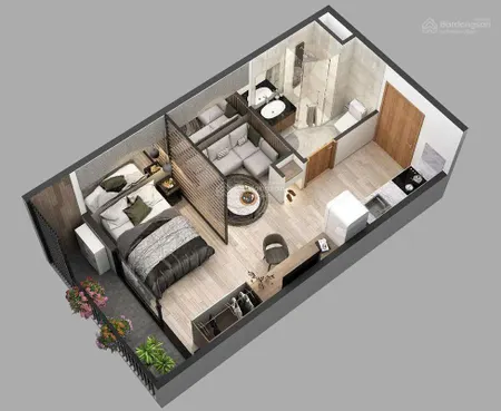 Chuyển nhượng hđmb căn hộ studio view thoáng giá chỉ 2,2 tỷ thu net