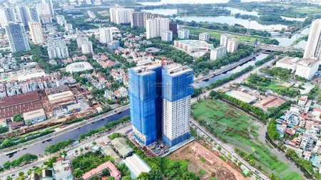 Bluegem tower thanh trì căn 34pn 85176 m², 2 logia, giá từ ~6x triệu/m²