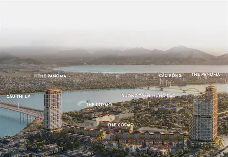 Chính chủ gửi bán căn hộ studio view sông cầu rồng dự án panoma 2 (sun cosmo), giá full 2,77 tỷ