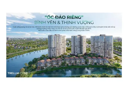 Nhận booking 3 block mới trellia cove kđt mizuki park 26ha sàn cđt nam long ck lên tới 11%