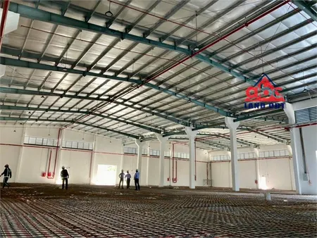 cho thuê Xưởng kiên cố khung thép hiện đại, dân cư đông đúc dễ tuyển nguồn LDPT