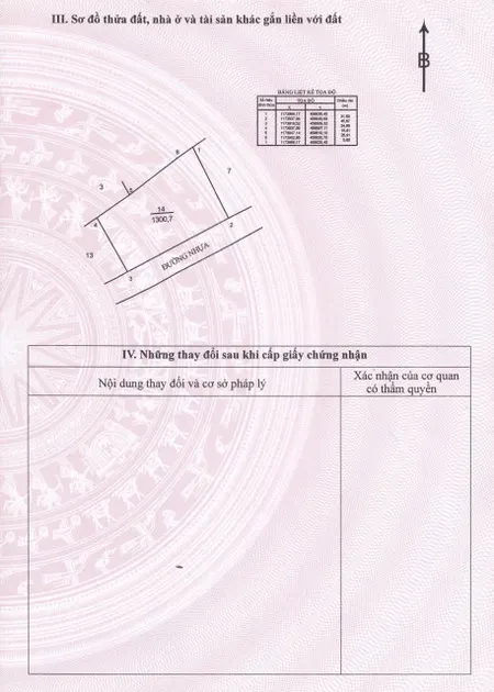 Bán đất 1305.6m² ngang 45.6m giá 2.7 tỷ Xã Hòa Hội