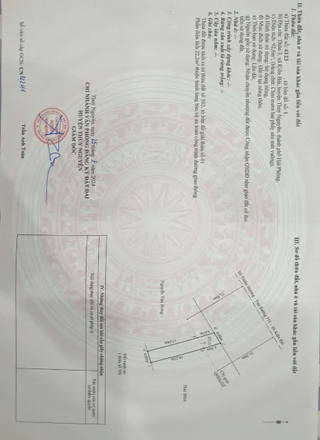 Bán 92,6 m kiền bái , mặt đường liên xã . Giá êm nhất thị trường . L/h:076.231.9990 e Thuý