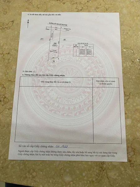 700m2 có 100m thổ cư gần trung tâm xã giá bán 790TR