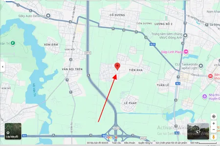 Bán 34,6m2 giá 2,6 tỷ đất Trung Oai Đông Anh