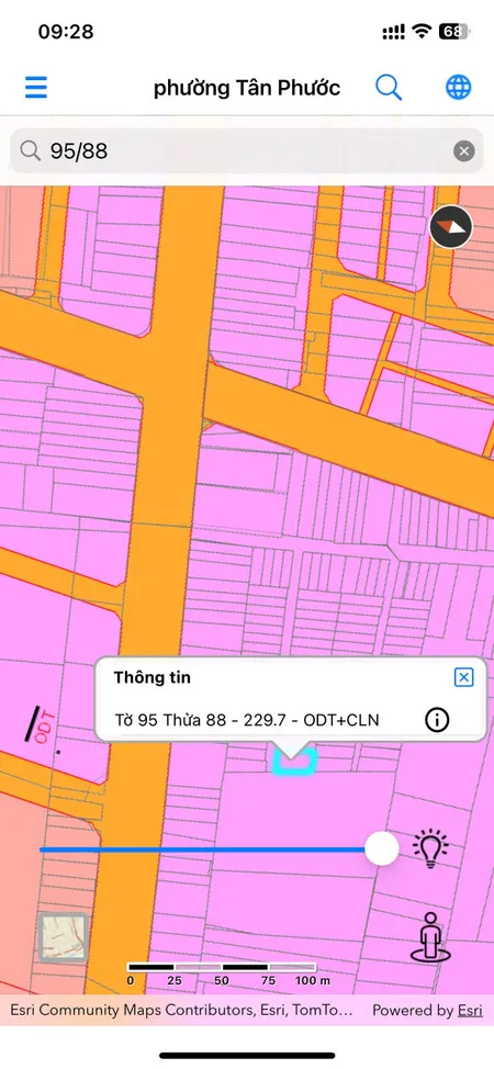Bán đất 229m² ngang 10m giá 2.4 tỷ Phường Tân Phước