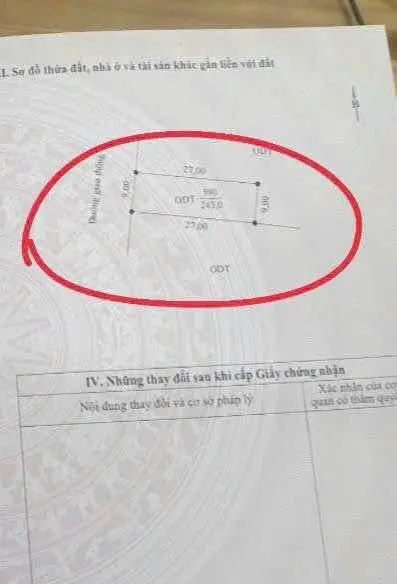 CẦN BÁN LÔ ĐẤT TẠI KHU 5 - PHƯỜNG VÂN PHÚ - TP. VIỆT TRÌ - PHÚ THỌ.