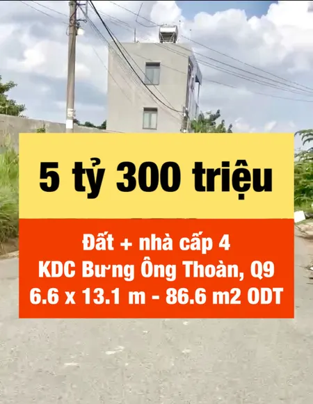 Chỉ 61 triệu/m2 thổ cư Bưng Ông Thoàn