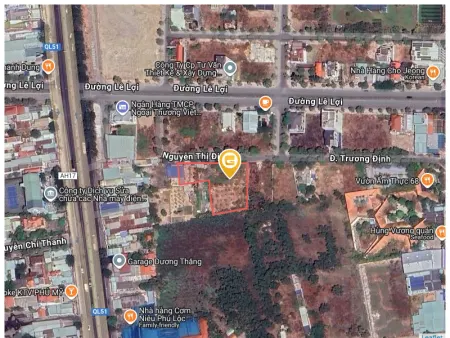 Bán đất 2572.1m² ngang 72m giá 43.7 tỷ Phường Phú Mỹ