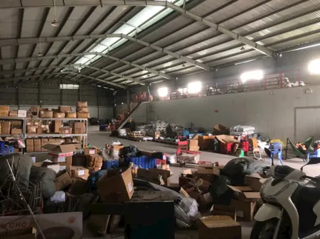 Vp kho xưởng cho thuê 1900m2 An Phú Đông quận 12