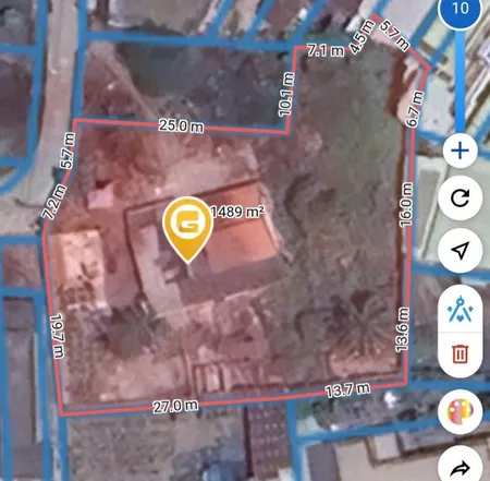 Bán đất 1479.3m² ngang 15m giá 10 tỷ Xã Đức Hòa