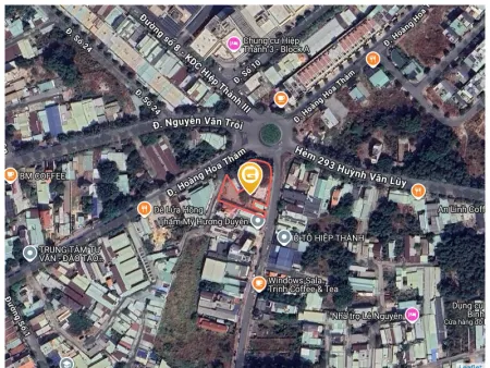 Bán đất lô góc 1524.9m² ngang 60m giá 58 tỷ Phường Phú Lợi ngay vòng xoay Hiệp Thành